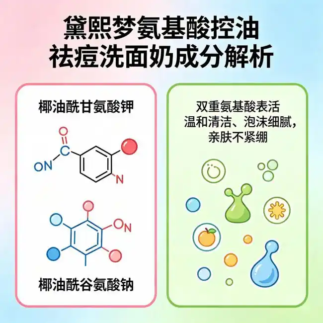 氨基酸洁面推荐_洗面奶挑选标准_氨基酸洁面推荐