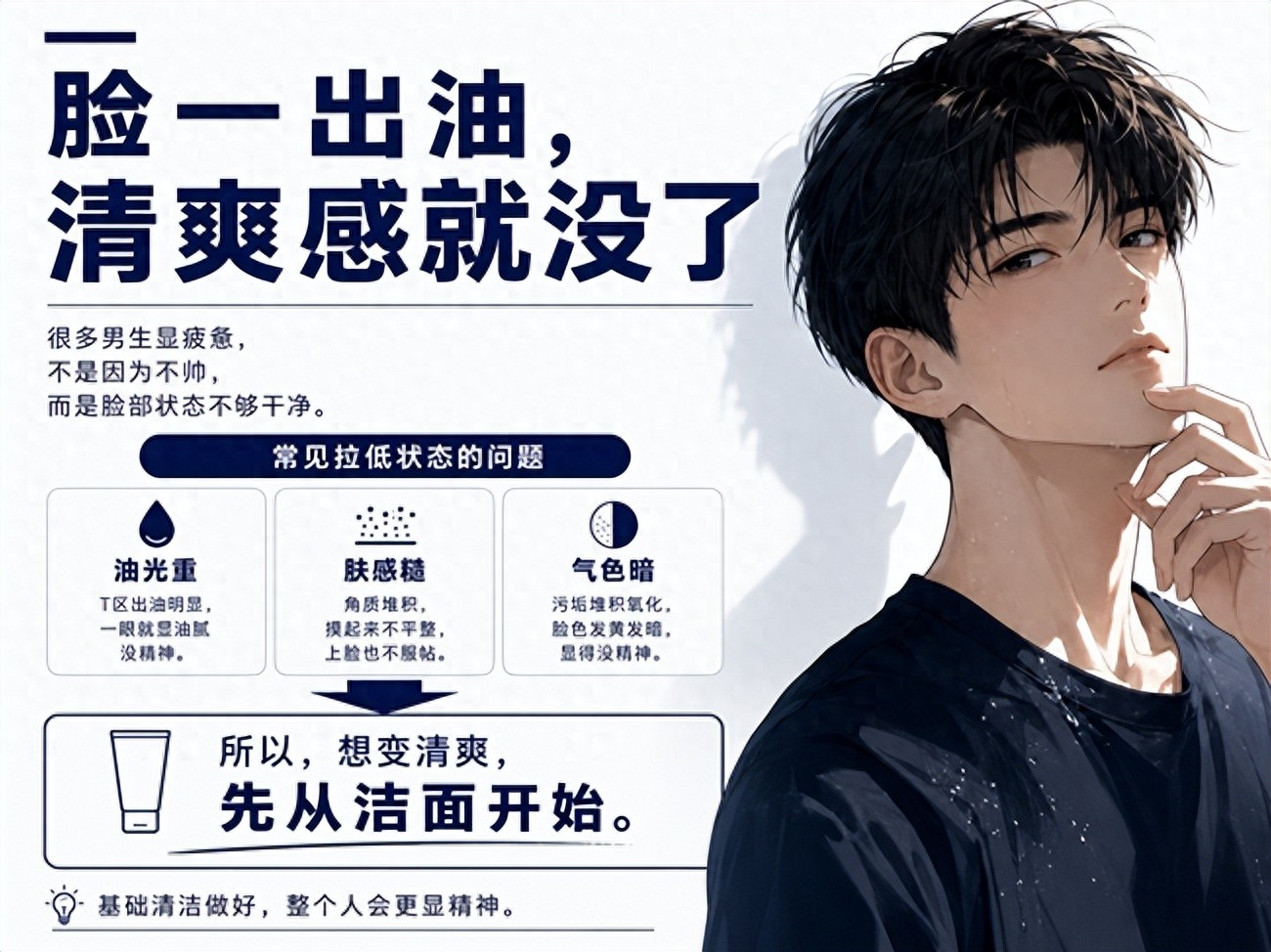 男士爽肤水十大品牌排行榜：2026控油保湿款实测，减少油光更清爽